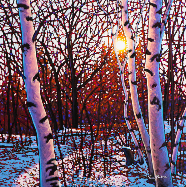 A Light Dusting 24" by 24"