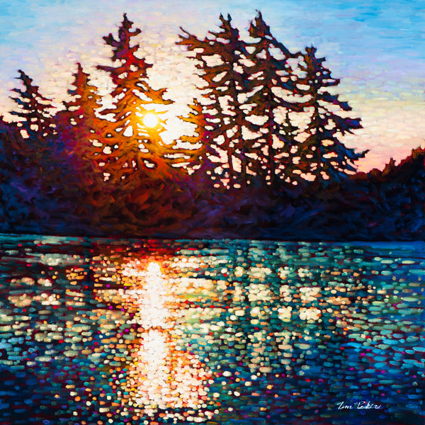 Killarney Sunrise 30" by 30"