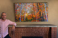 Shall We Dance 30" by 52.5", 36" by 62", and 43" by 76" Diptych