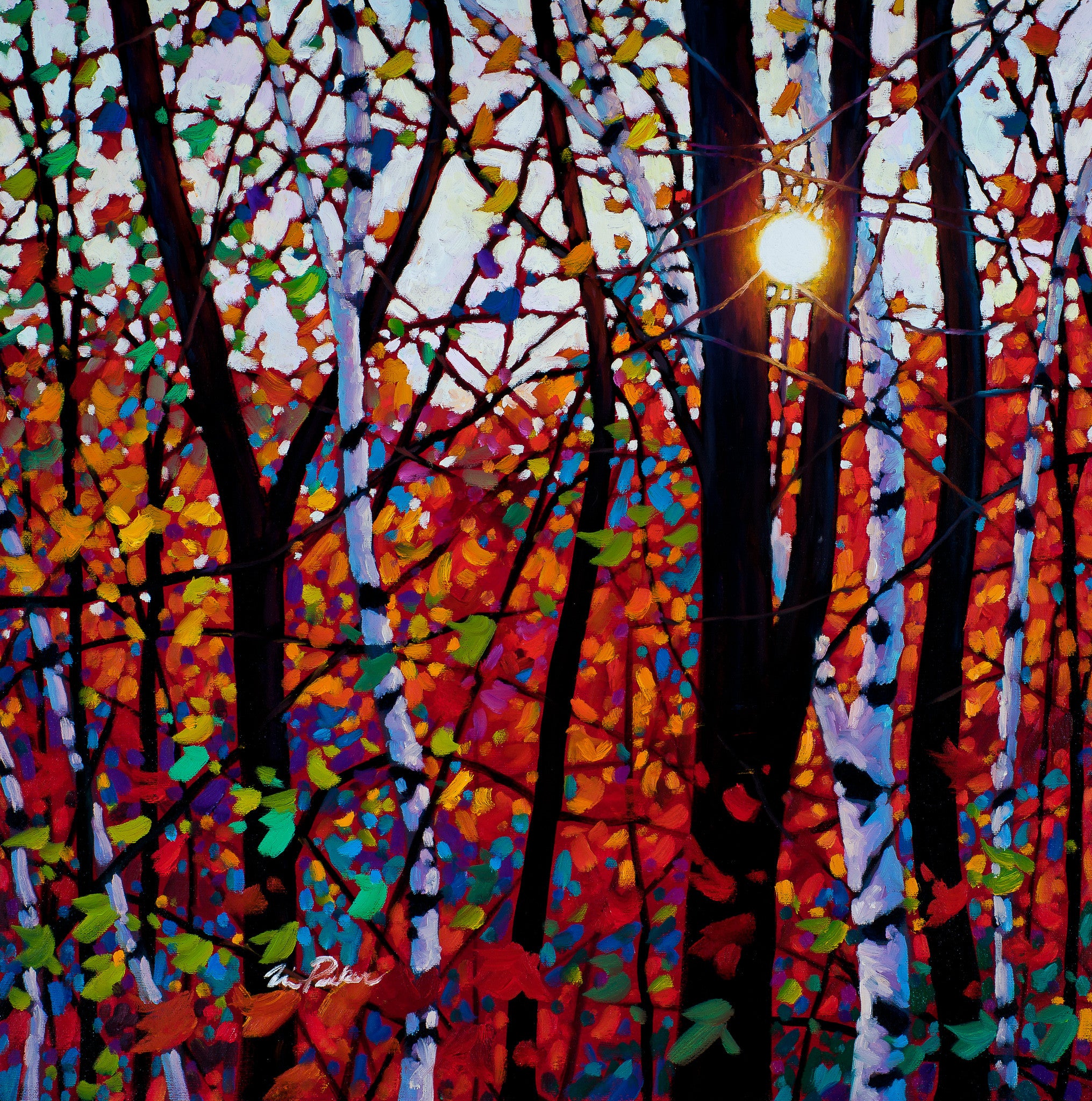 Feel the Heat 24" by 24"