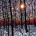 Winter Cheer 18" by 18"