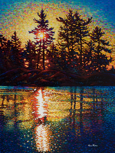 Morning Has Broken 36" by 48"