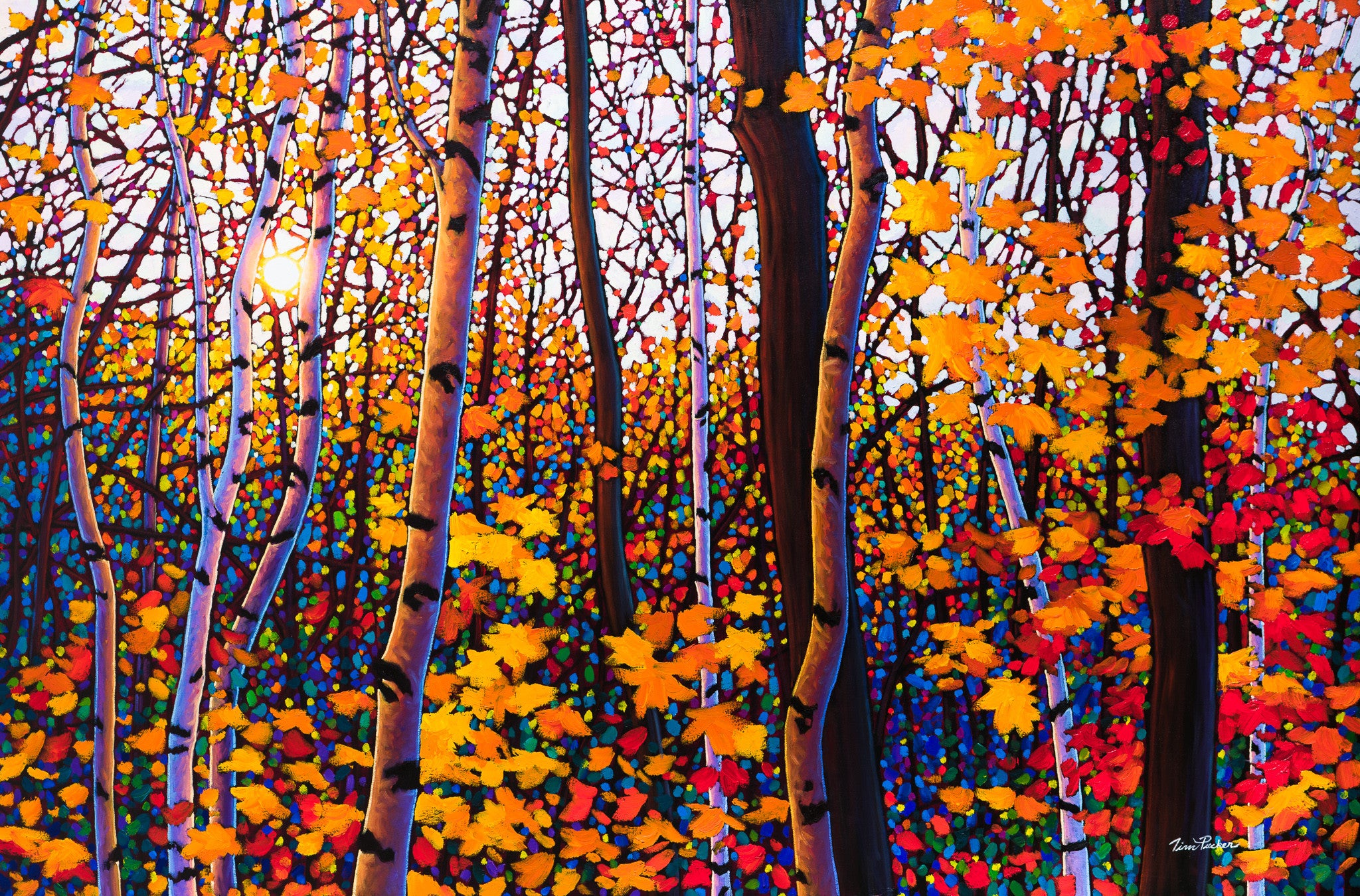 October Symphony Algoma 38" by 57"