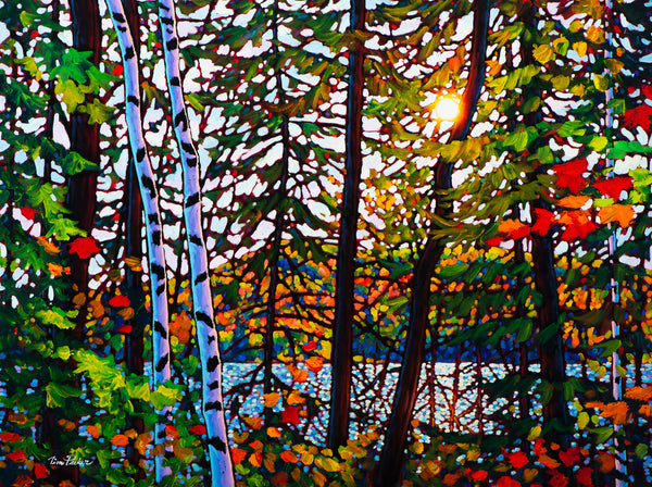 Orphan Lake Trail - Available at 21" by 28" Framed