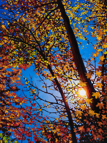 Out of the Blue 36" by 48"